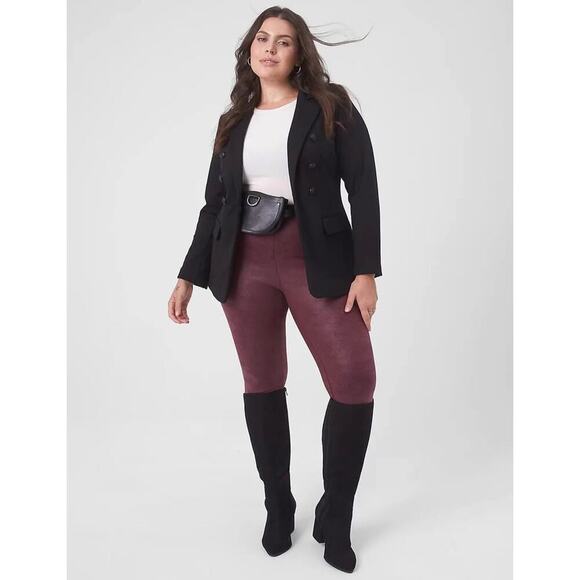 Lane Bryant Women’s Classic Black Silhouette Double Breasted Blazer‎ NWT Sz 18 - Picture 2 of 8